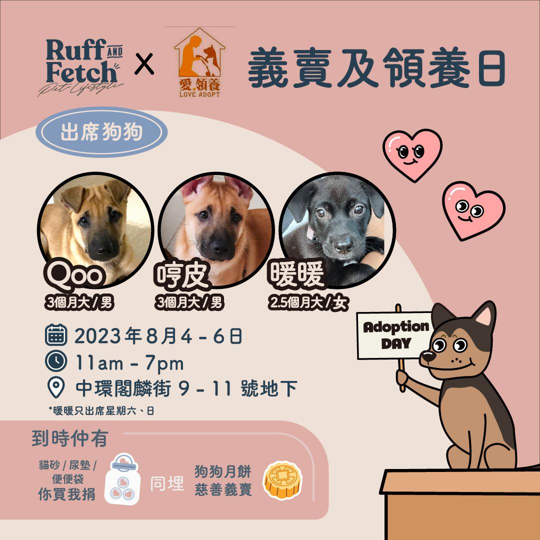 ❖ 狗狗義賣領養日 🐕 ❖ - RUFF & FETCH