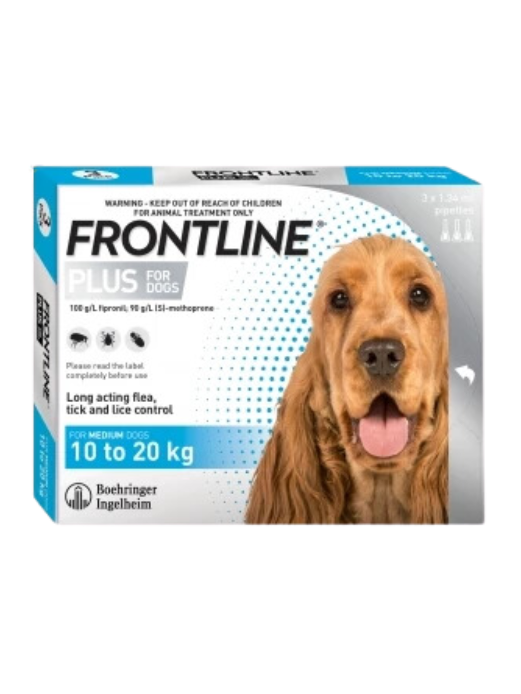 Frontline Plus | 狗狗殺蚤滴頸劑（任選兩件85折）