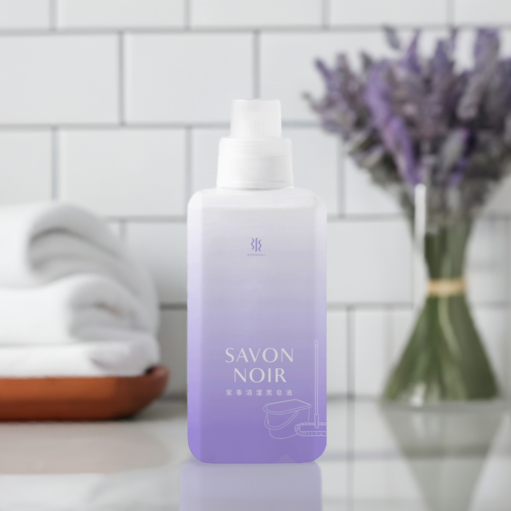 水魔素 | 台灣製 薰衣草黑肥皂清潔液 補充裝 900ml