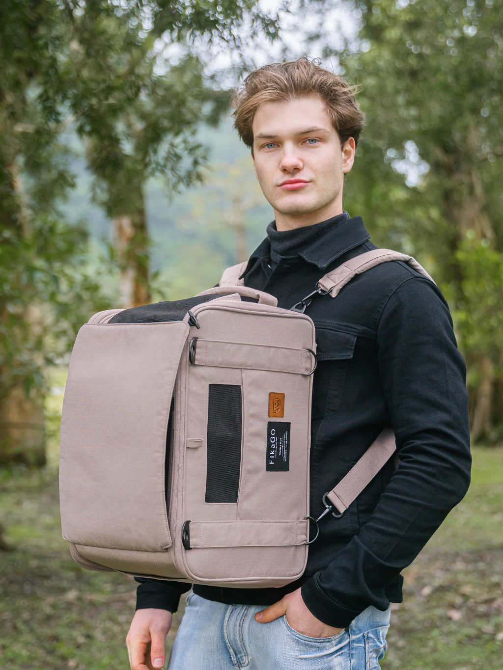 FikaGo | Truffle Plus 寵物多功能旅行背包 (承重10 KG)