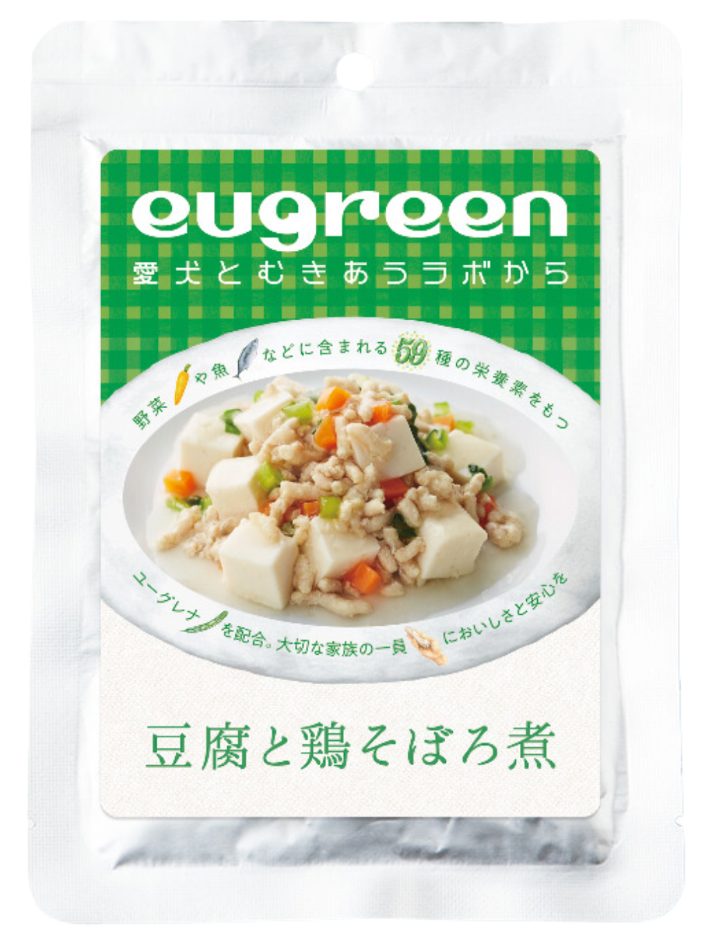 Eugreen｜狗狗小菜濕糧 豆腐燉雞肉 100g