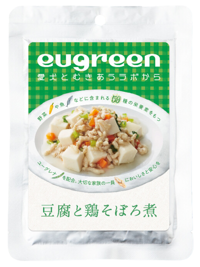 Eugreen｜狗狗小菜濕糧 豆腐燉雞肉 100g