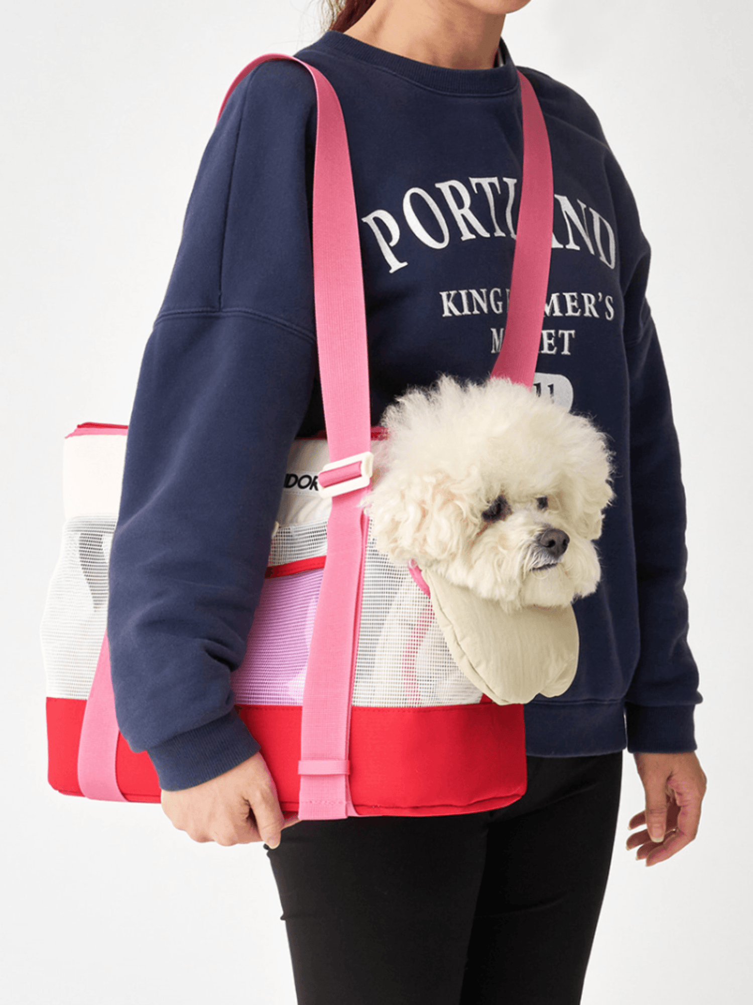 iCANDOR | Brisbane 透氣輕便手提側揹寵物袋