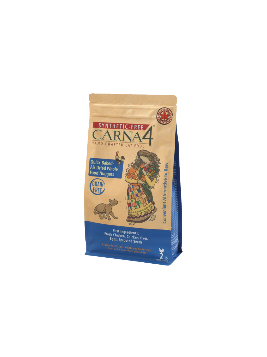 CARNA4 | 無穀物乾糧 雞肉 全貓配方