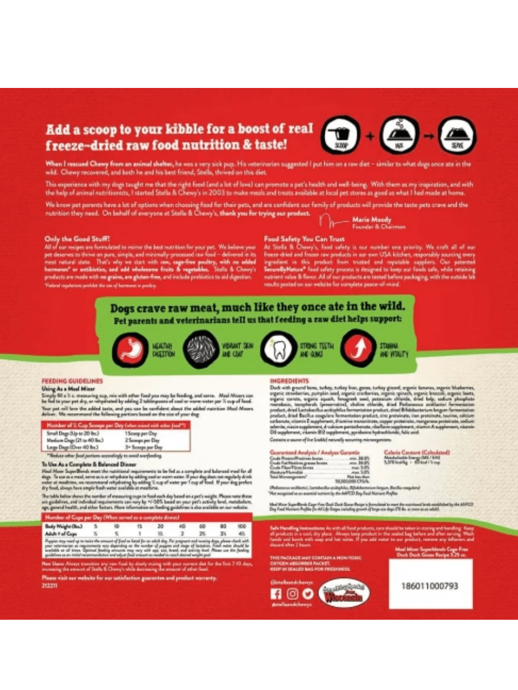 Stella & Chewy's | 超級乾糧伴侶 ( 放養鴨肉及鵝肉配方 ) - RUFF & FETCH