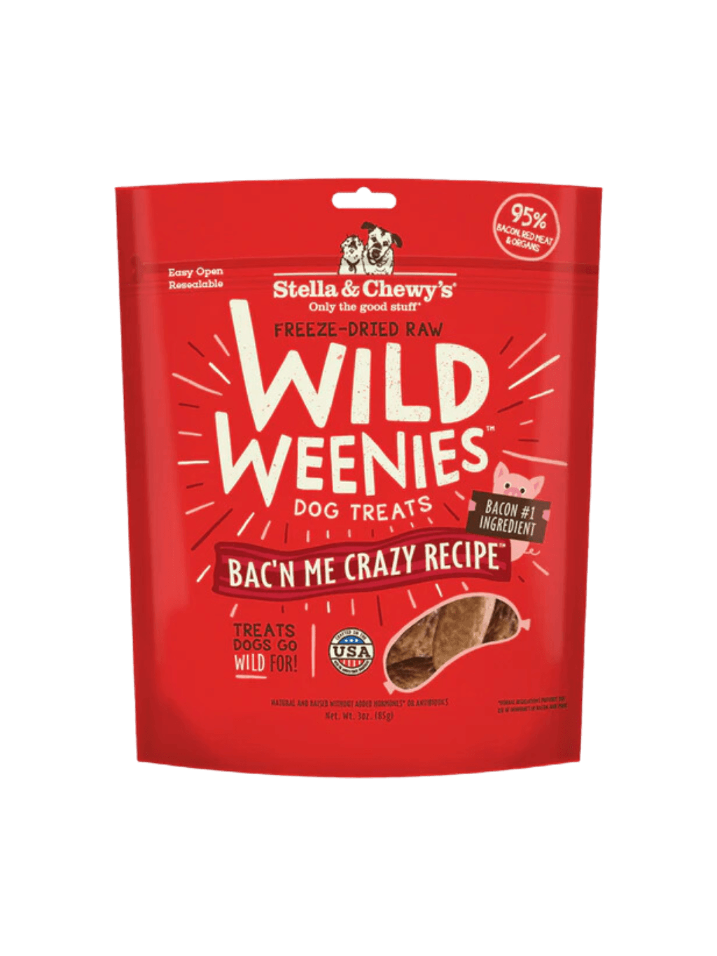 Stella & Chewy's | 凍乾香腸小食 ( 煙肉配方 ) - RUFF & FETCH