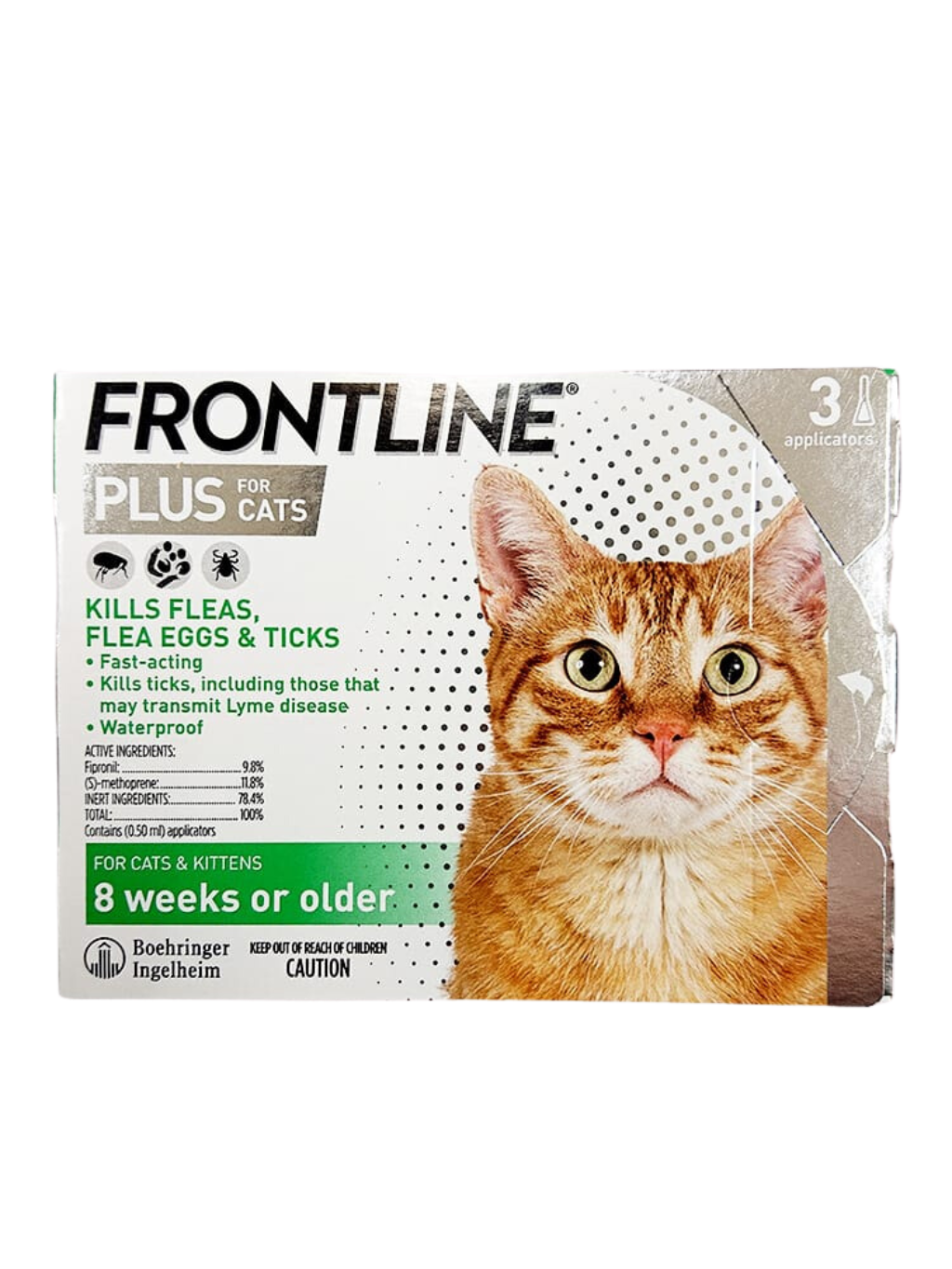 Frontline | Plus貓貓殺蚤滴頸劑（任選兩件85折）