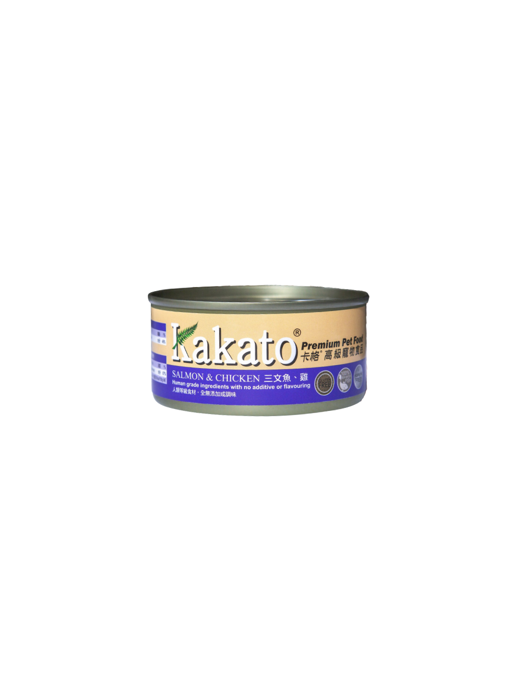 Kakato | 高級貓罐頭 三文魚、雞