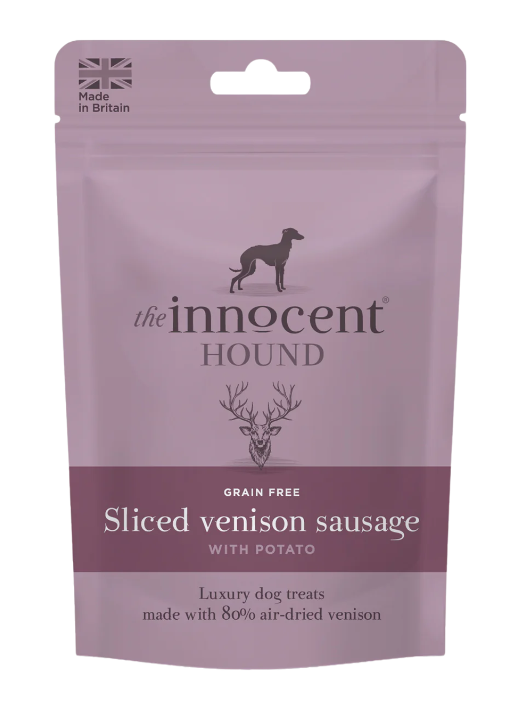 The Innocent Hound | 鹿肉蘋果香腸 狗狗風乾小食