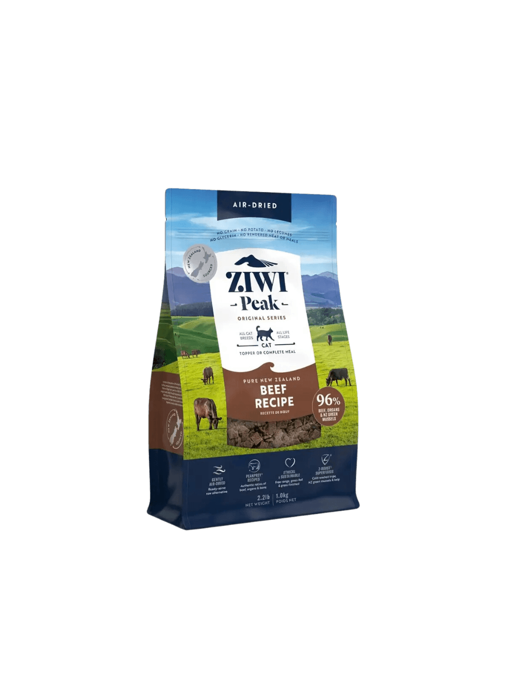 ZIWI Peak 風乾脫水貓糧 牛肉配方 RUFF & FETCH