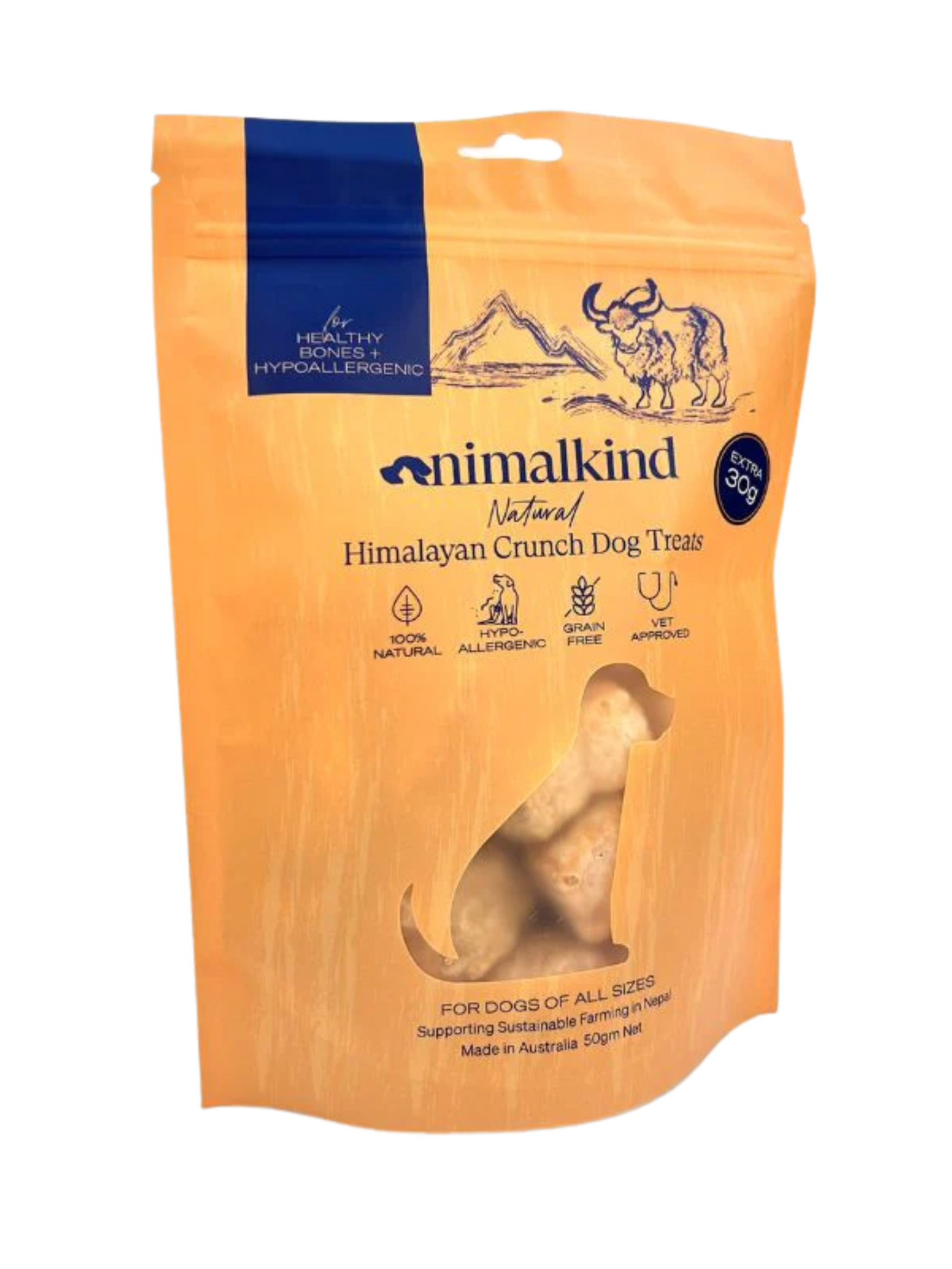 Animalkind | 喜馬拉雅犛牛奶潔齒脆脆 80g