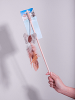 Trixie | 棉麻羽毛逗貓棒 - RUFF & FETCH