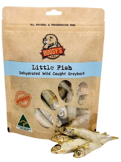 Bugsy's | 健康寵物零食 - 澳洲小灰背魚