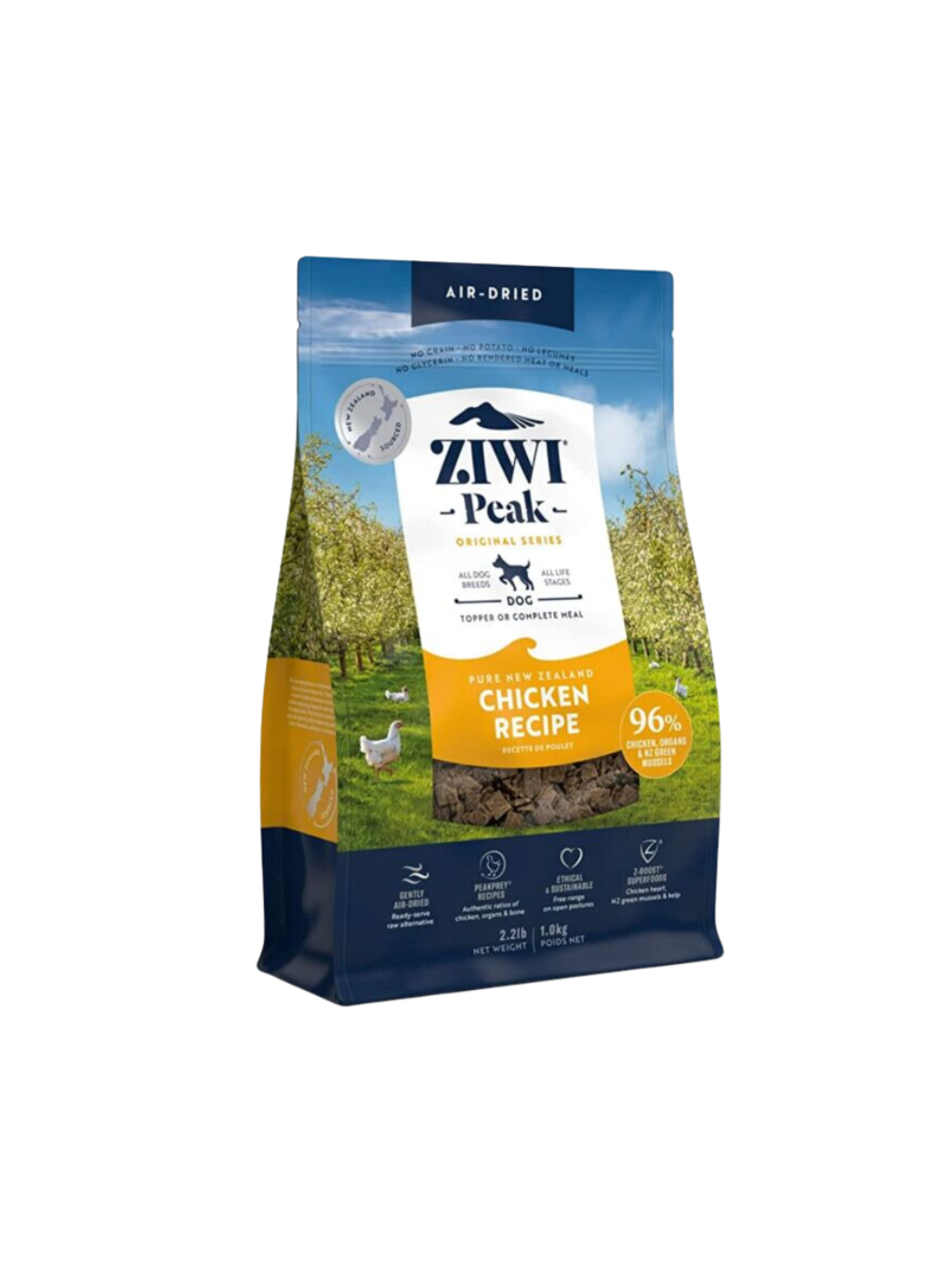 ZIWI Peak | ⾵乾狗糧系列 放養雞配方