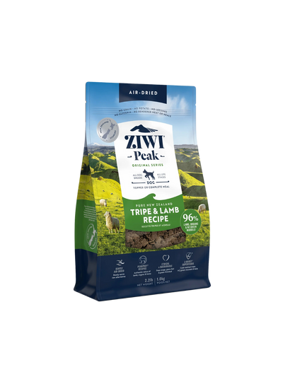 ZIWI Peak | ⾵乾狗糧系列 草胃及羊肉配方