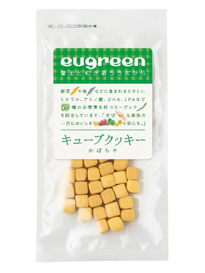 Eugreen｜健康零食 立方體餅乾 (南瓜味) 30g