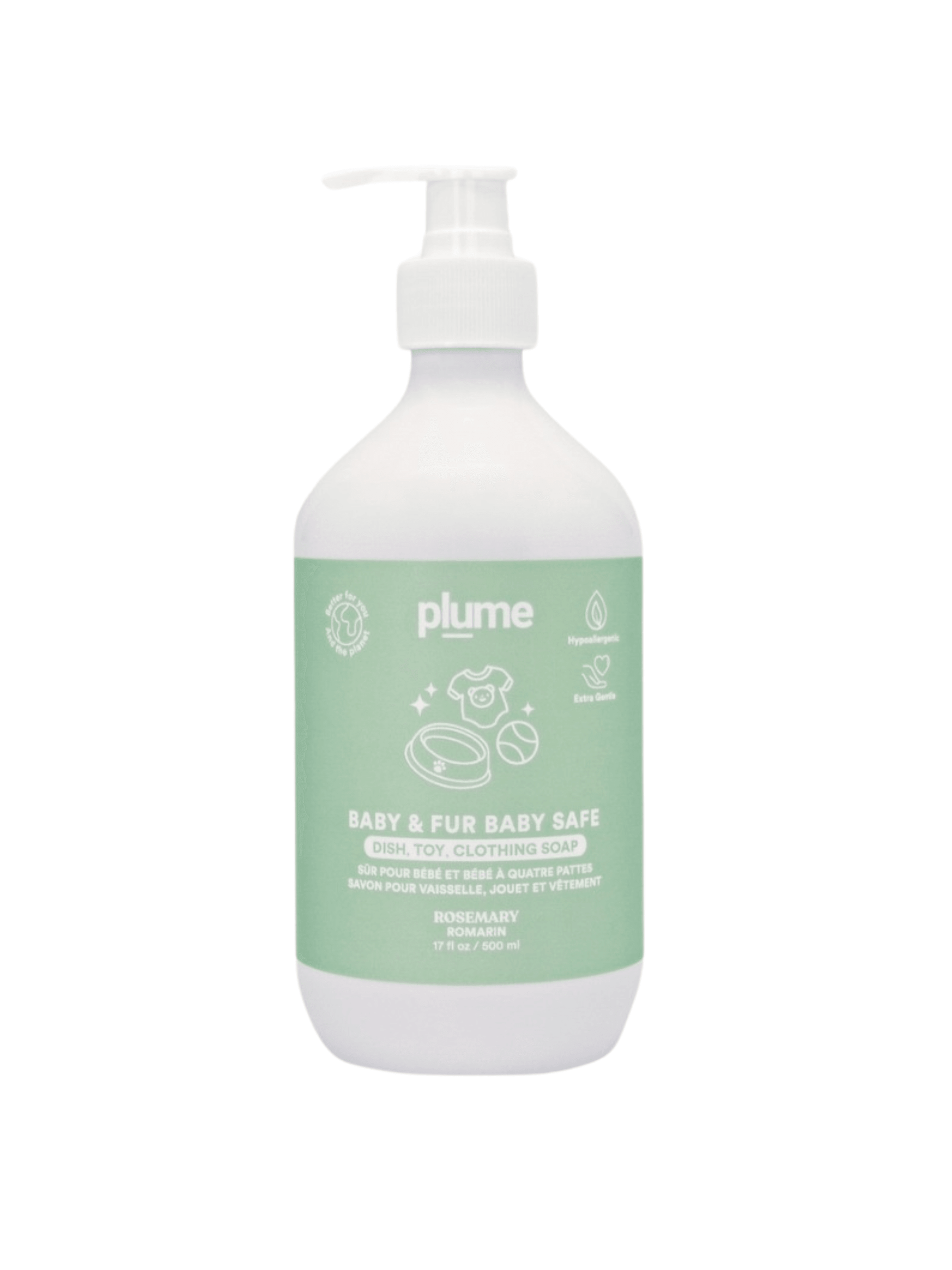 Plume｜寵物嬰兒用品清潔液 500ml - RUFF & FETCH