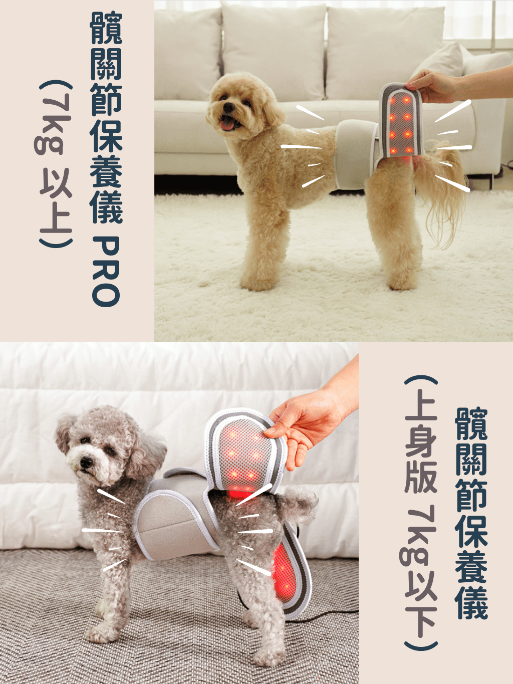Cirius Pet｜無線近紅外線髖關節保養儀（上身版 7kg以下） - RUFF & FETCH