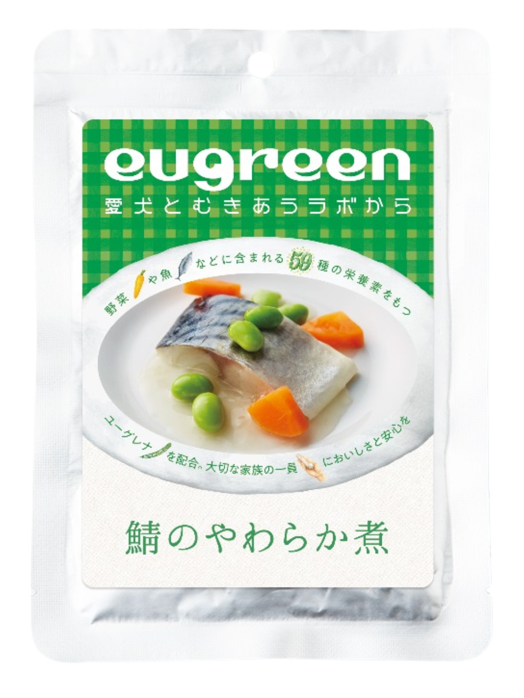 Eugreen｜狗狗小菜濕糧 雜豆燉鯖魚 100g