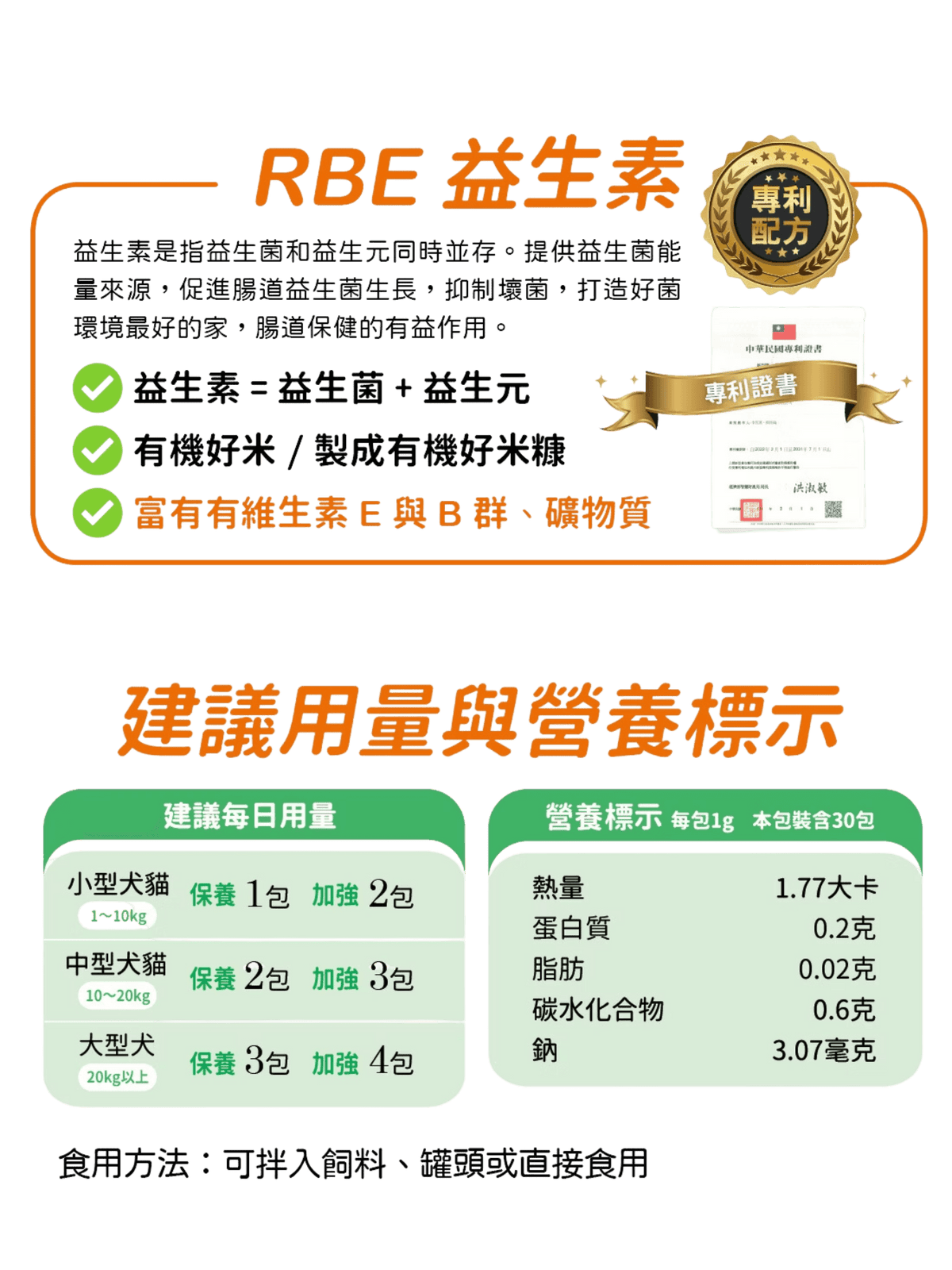 可蒂毛毛｜益生菌 貓狗適用 - RUFF & FETCH
