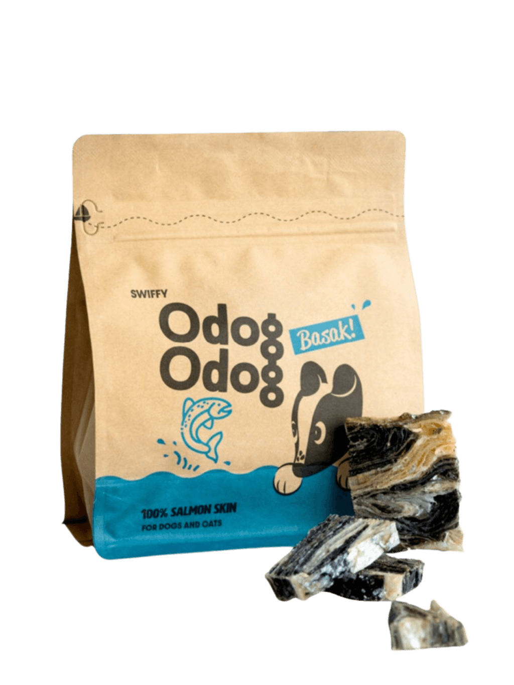 SWIFFY｜Odog風乾小食 三文魚皮 120g
