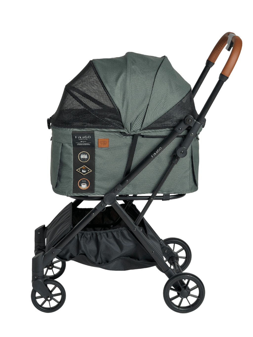 FikaGo | Free to Go 2.0 一秒收摺寵物手推車 - RUFF & FETCH