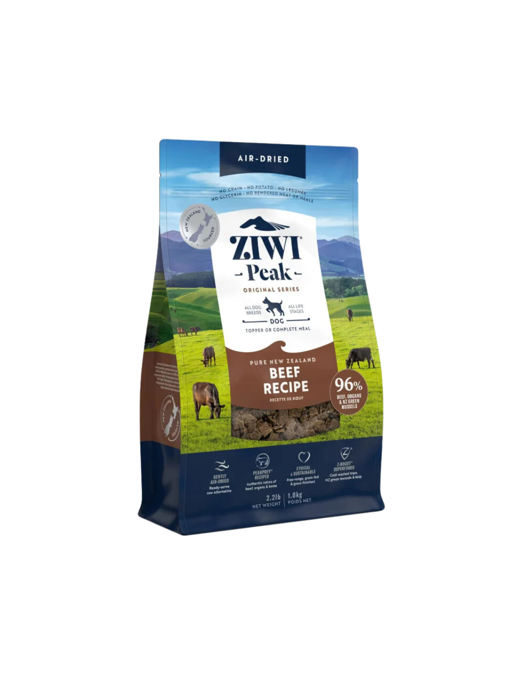 ZIWI Peak |  ⾵乾狗糧系列 牛肉配方