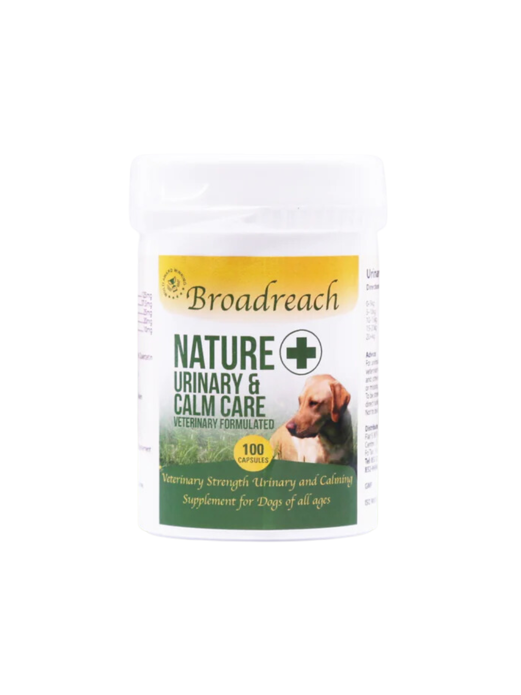 Broadreach Nature+ | 膀胱及尿道護理藥丸 100粒裝 狗狗用