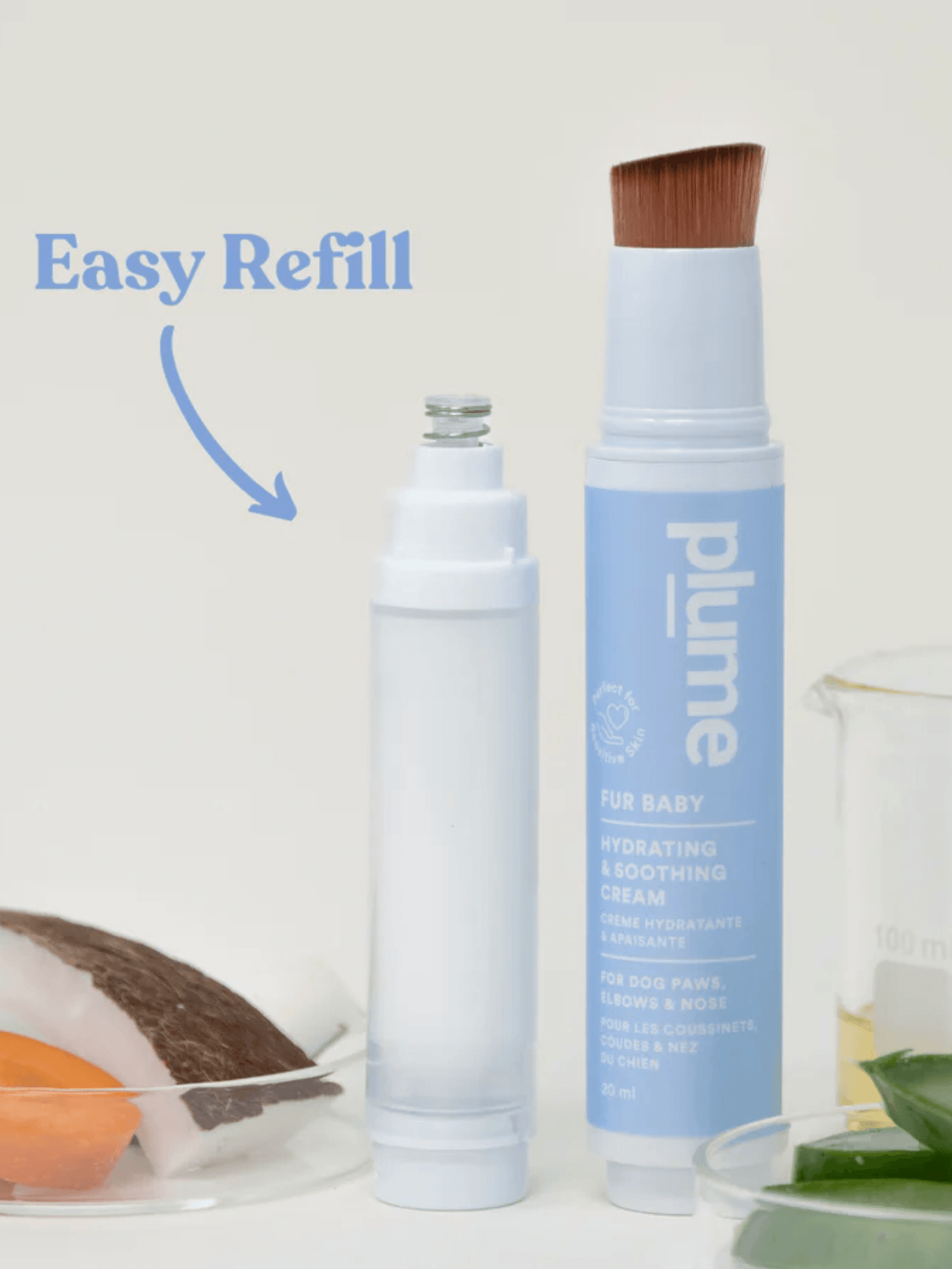 Plume｜毛孩保濕舒緩霜 20ml - RUFF & FETCH