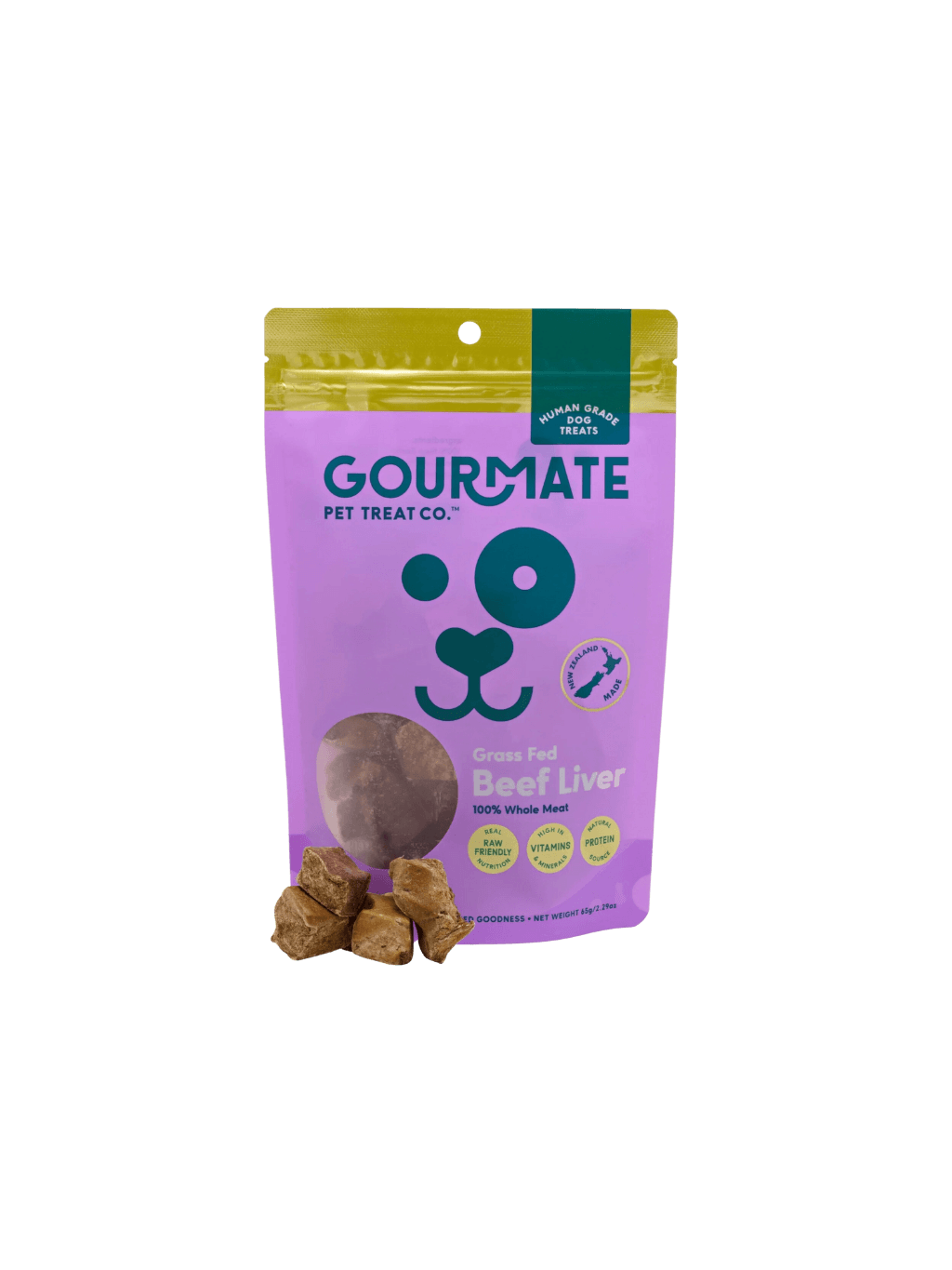 GOURMATE | 100% 紐西蘭 放牧草飼牛肝 - RUFF & FETCH