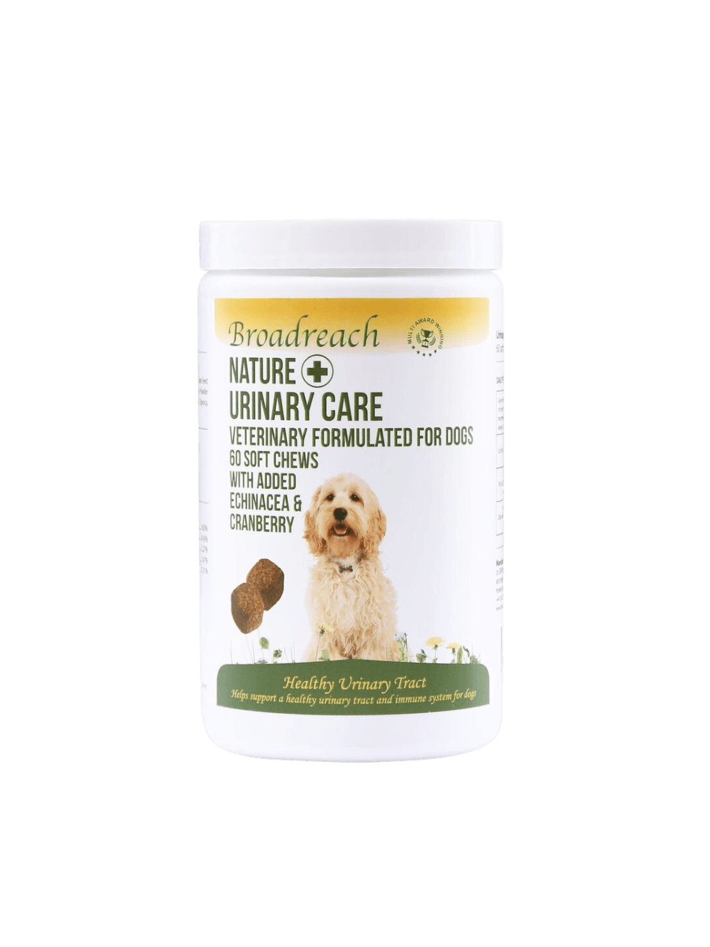 Broadreach Nature+ | 膀胱及尿道護理肉粒 60粒裝 狗狗用