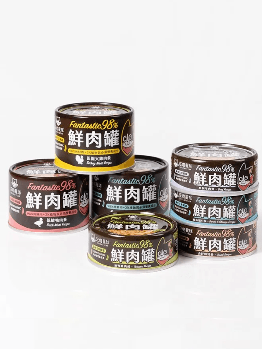 汪喵星球 | 貓咪鮮肉主食罐-80g - RUFF & FETCH