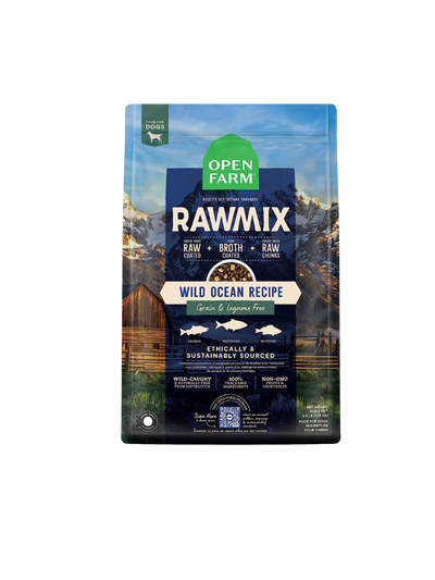 OPEN FARM | RAWMIX 原始穀物海洋風味狗糧