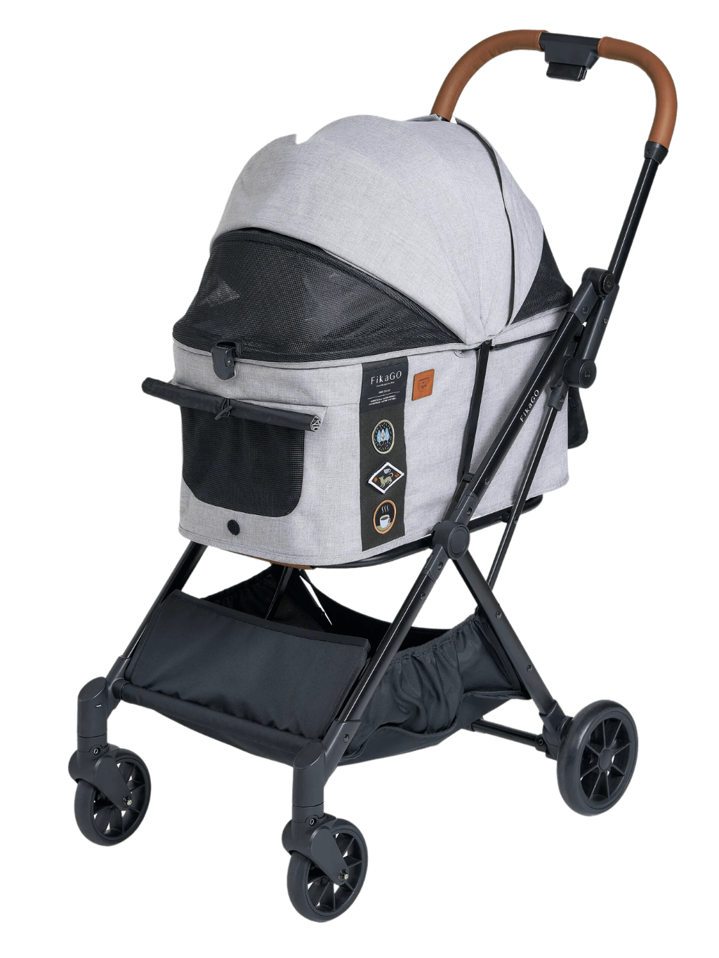 FikaGo | Free to Go 2.0 一秒收摺寵物手推車– 具備一秒收摺、單