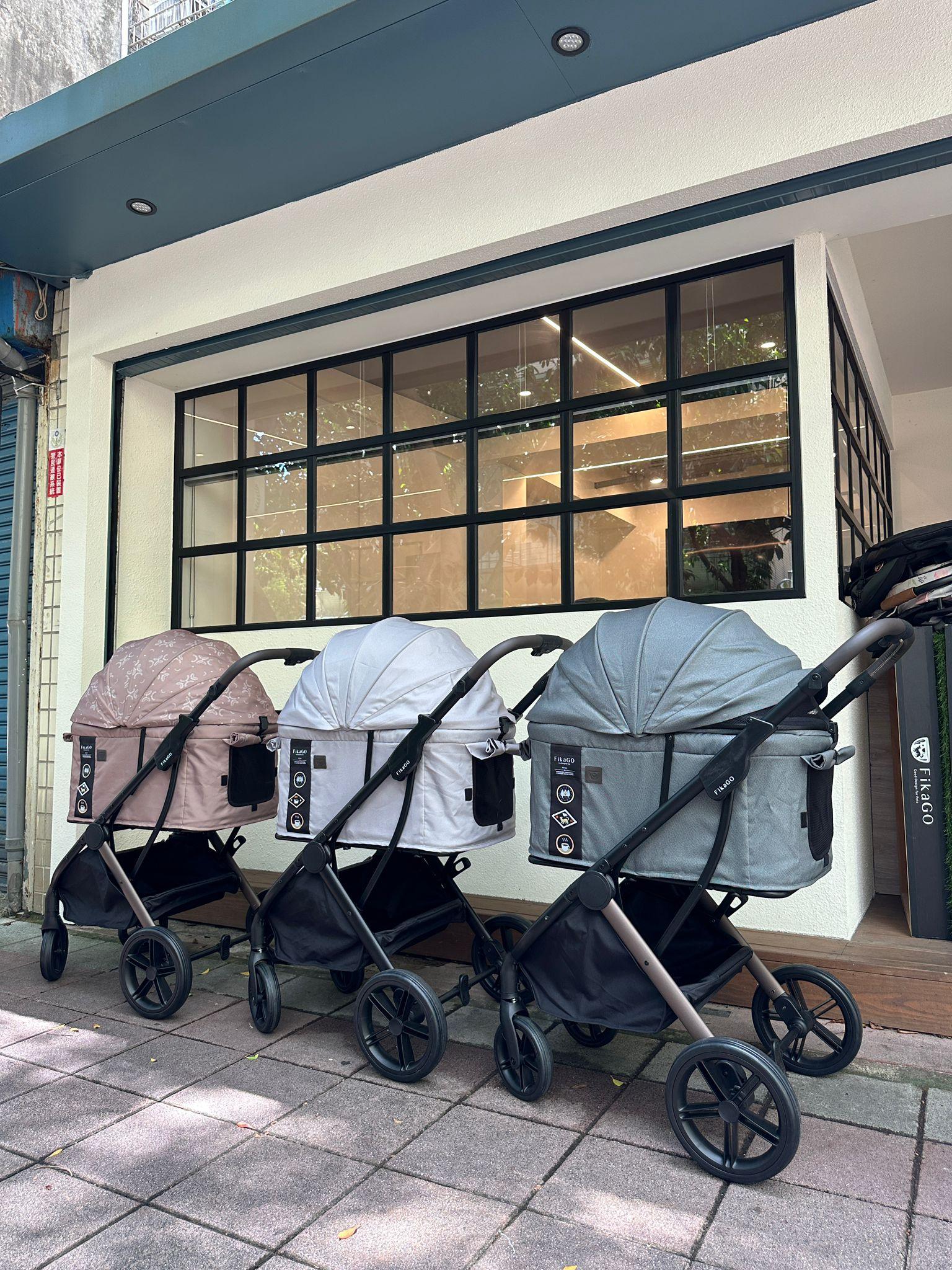 FikaGo | New Agile 2.0 豪華寬闊寵物手推車 (預售4月尾) - RUFF & FETCH