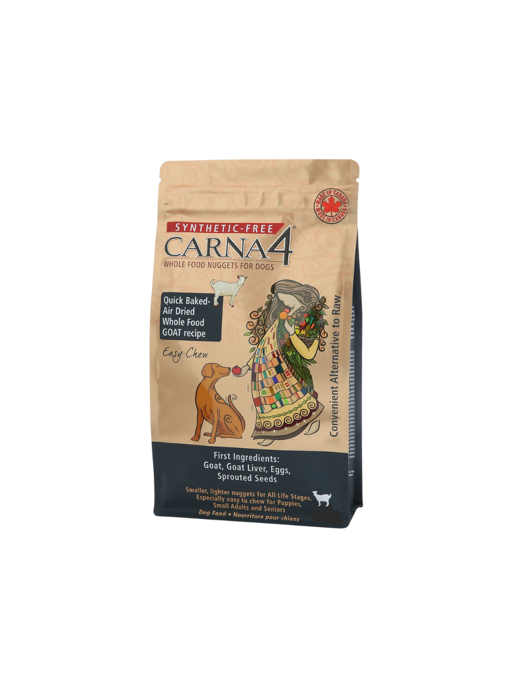 CARNA4 | 無穀物乾糧 山羊 小型全犬配方