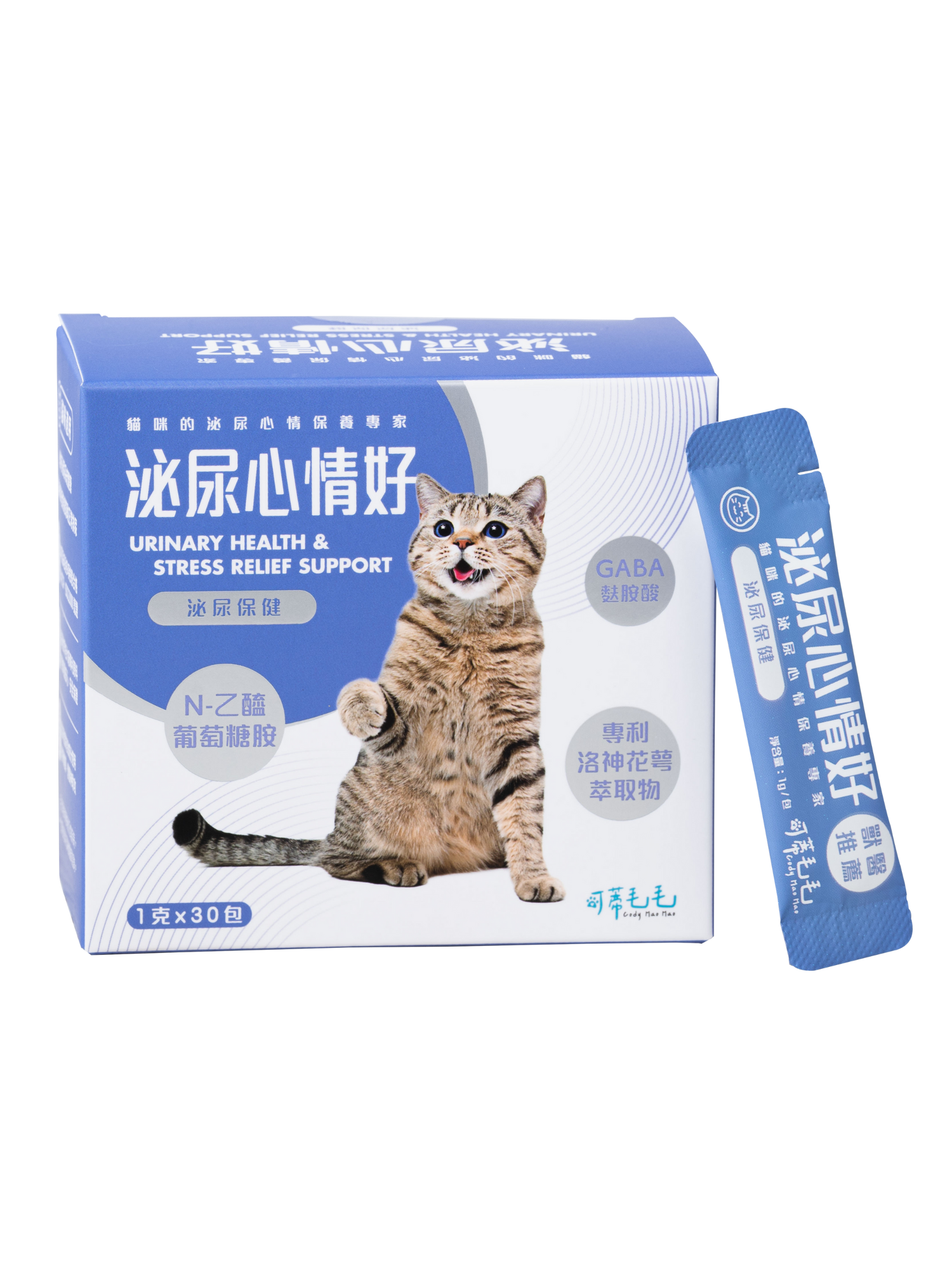 可蒂毛毛｜泌尿心情好 貓貓適用