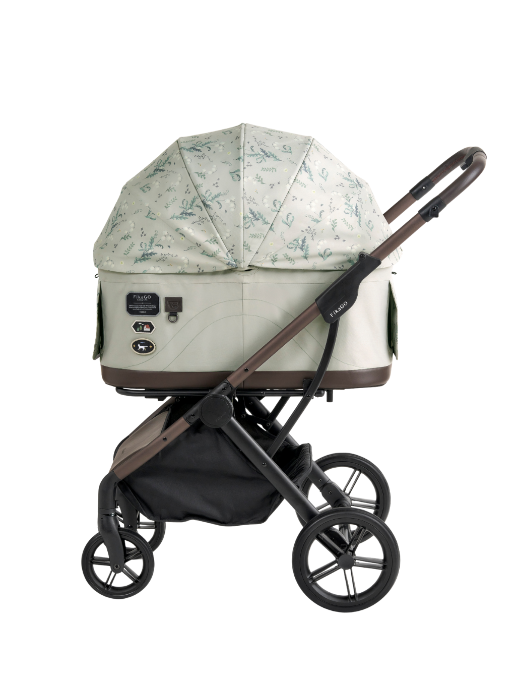 FikaGo | TOGGLE 分離式中型寵物推車  可拆籃可連籃收摺