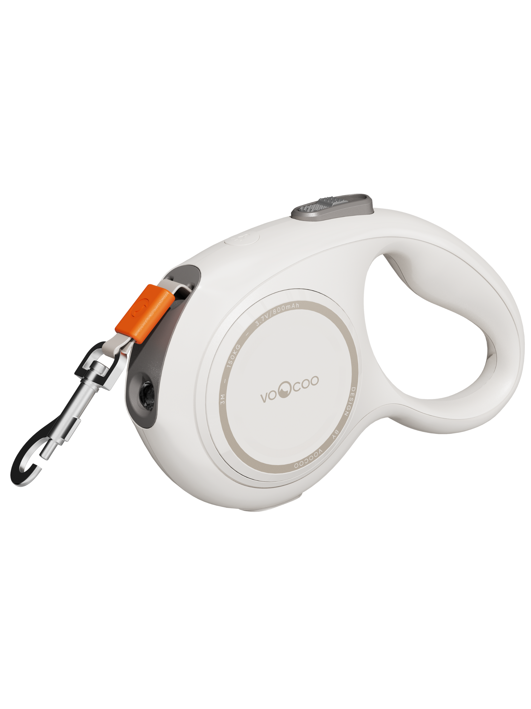 VOOCOO |  GO Pro 燈光機能自動伸縮牽引繩 (適用<30 kg 寵物)