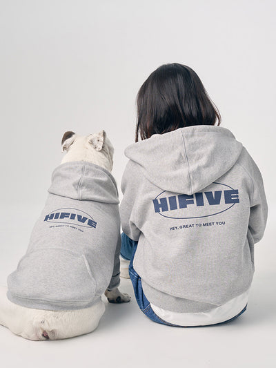 HiFive | 親子裝 (拉鍊連帽衫) (狗狗)