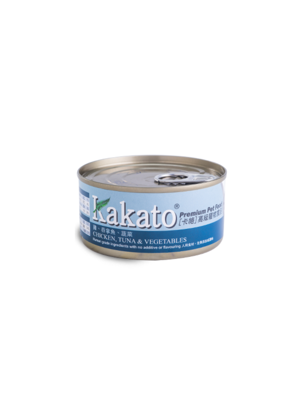 Kakato | 高級貓狗罐頭 雞、吞拿魚、蔬菜 