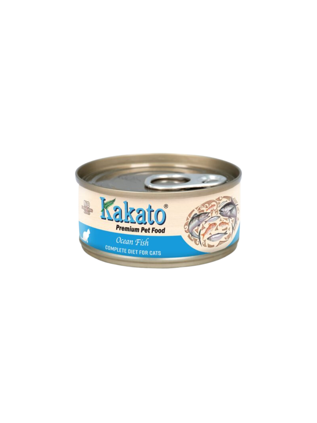 Kakato | 全營養貓罐 海魚