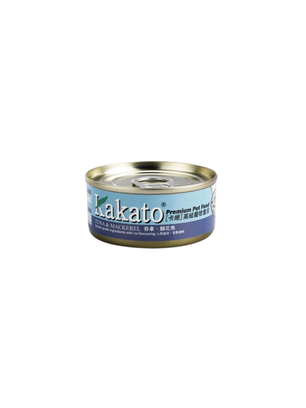 Kakato | 高級貓罐頭 吞拿、鯖花魚