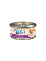 Kakato | 全營養貓罐 雞肉、牛肉 70g - RUFF & FETCH