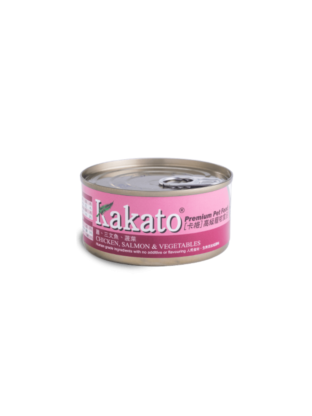 Kakato | 高級貓狗罐頭 雞、三文魚、蔬菜 170g - RUFF & FETCH