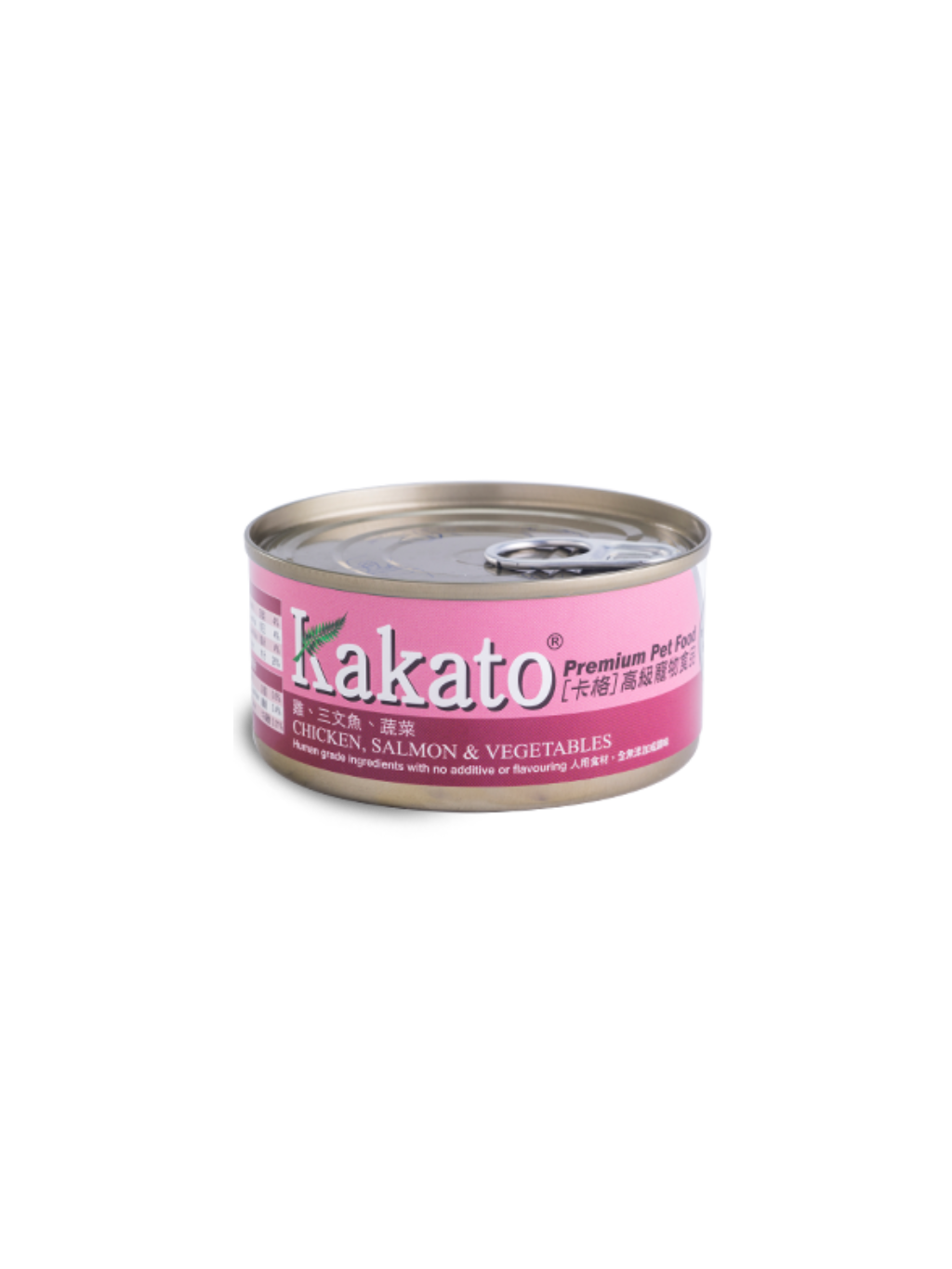 Kakato | 高級貓狗罐頭 雞、三文魚、蔬菜