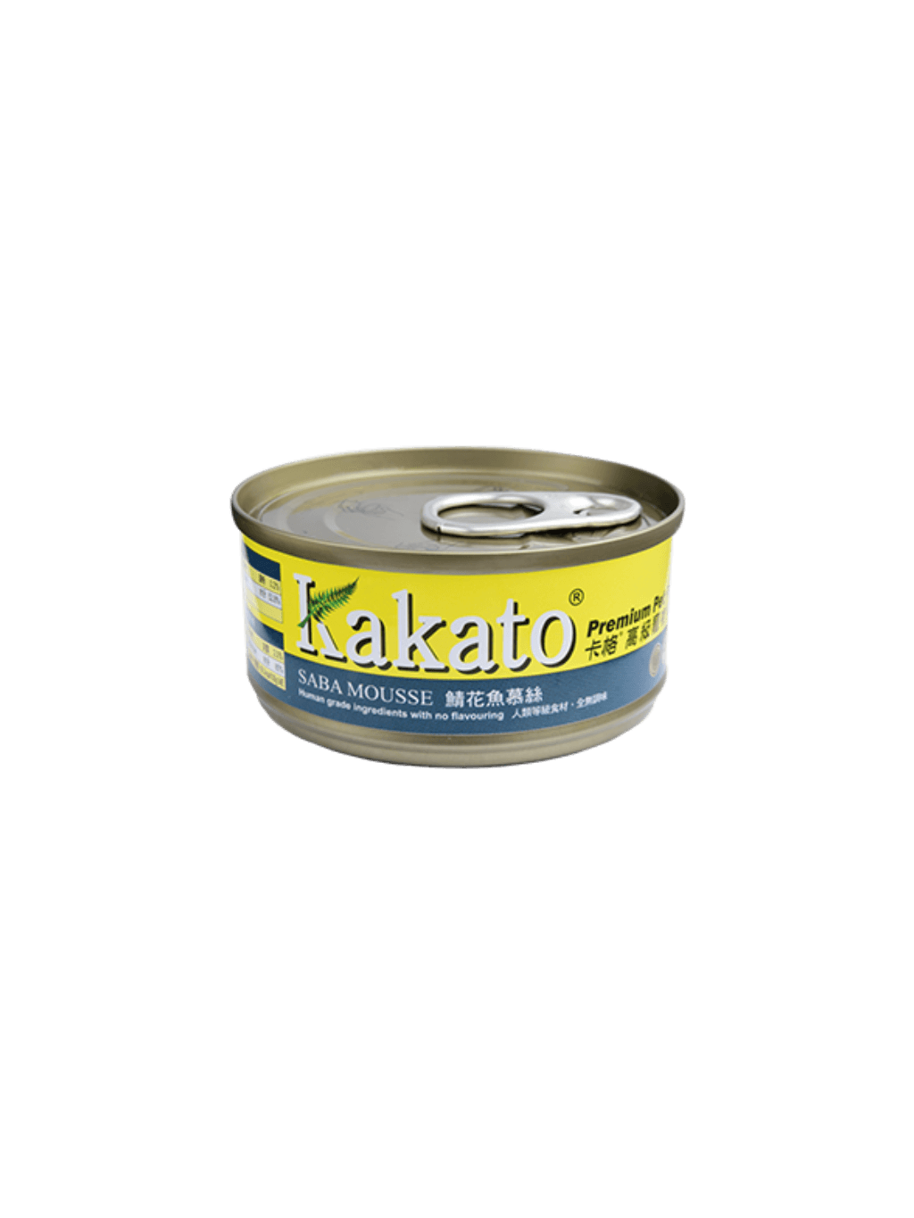 Kakato | 高級貓狗罐頭 鯖花魚幕絲 70g - RUFF & FETCH