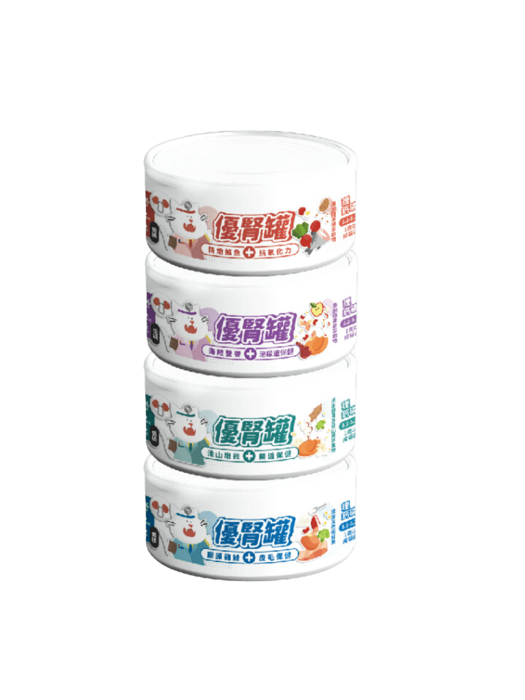 陪心寵糧 Nu4Pet | 貓咪優腎罐 80g - RUFF & FETCH