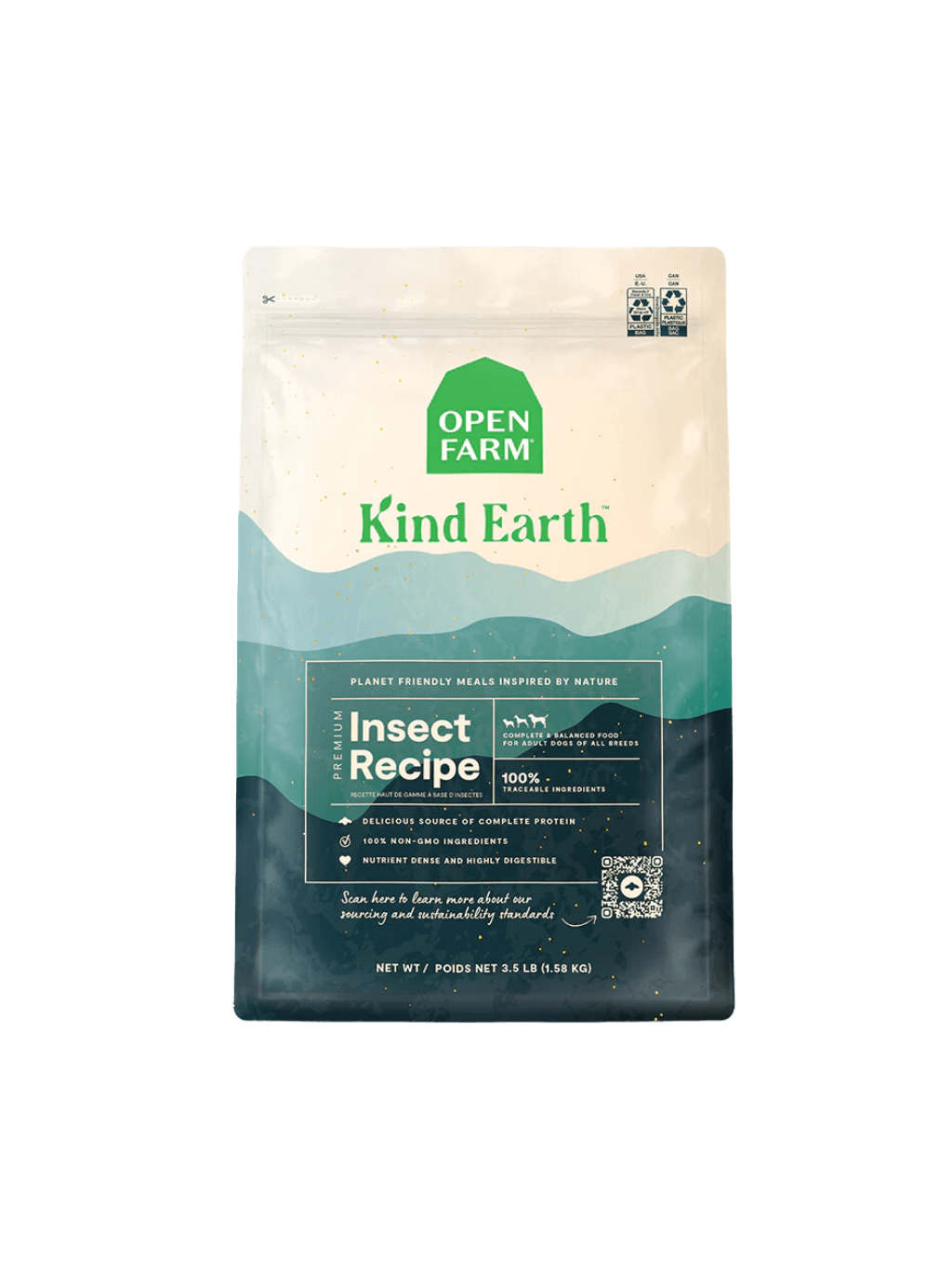 OPEN FARM | Kind Earth Premium Series 昆蟲蛋白配方狗糧 - RUFF & FETCH