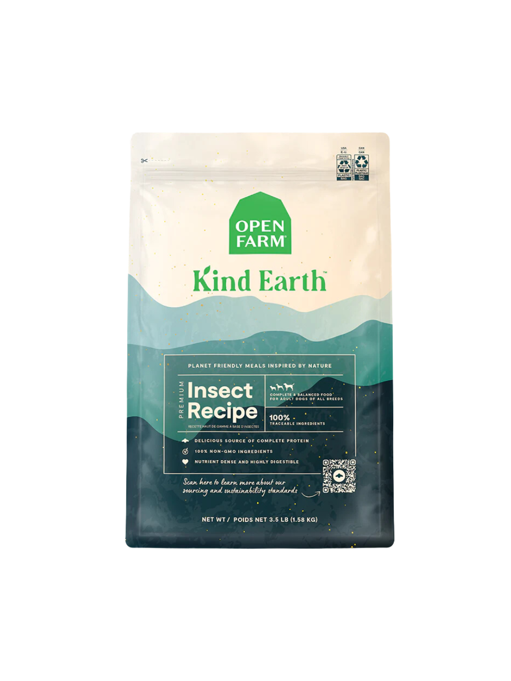 OPEN FARM | Kind Earth Premium Series 昆蟲蛋白配方狗糧